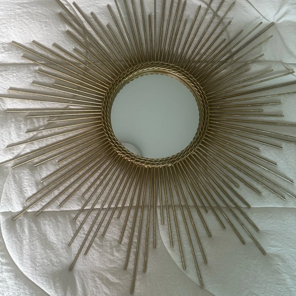 5 Radiant Gold Starburst Mirror